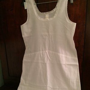 1950's Stone Cotton Full Slip